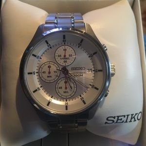 Men’s Seiko Chronograph Watch